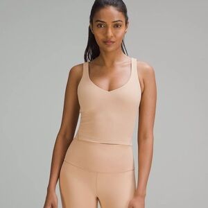 Lululemon Align Cropped Tank Top - Dusty Clay